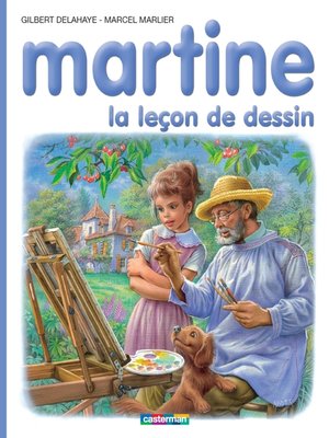 cover image of Martine, la leçon de dessin
